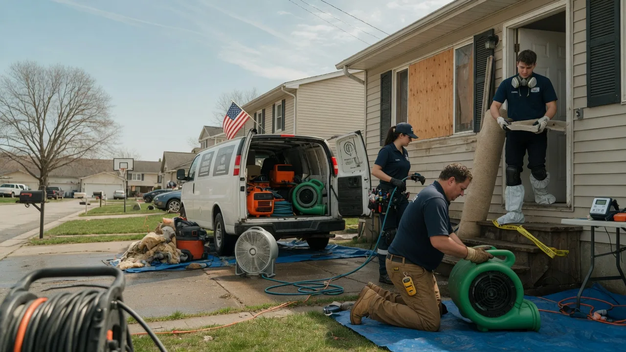 Water Damage Restoration in Faxon, OK near me